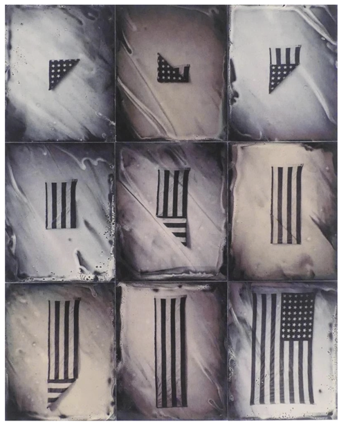 Jayne Hinds Bidaut, “American Flag”, 2001 — W.M. Hunt Jayne Hinds Bidaut, “American Flag”, 2001 — W.M. Hunt